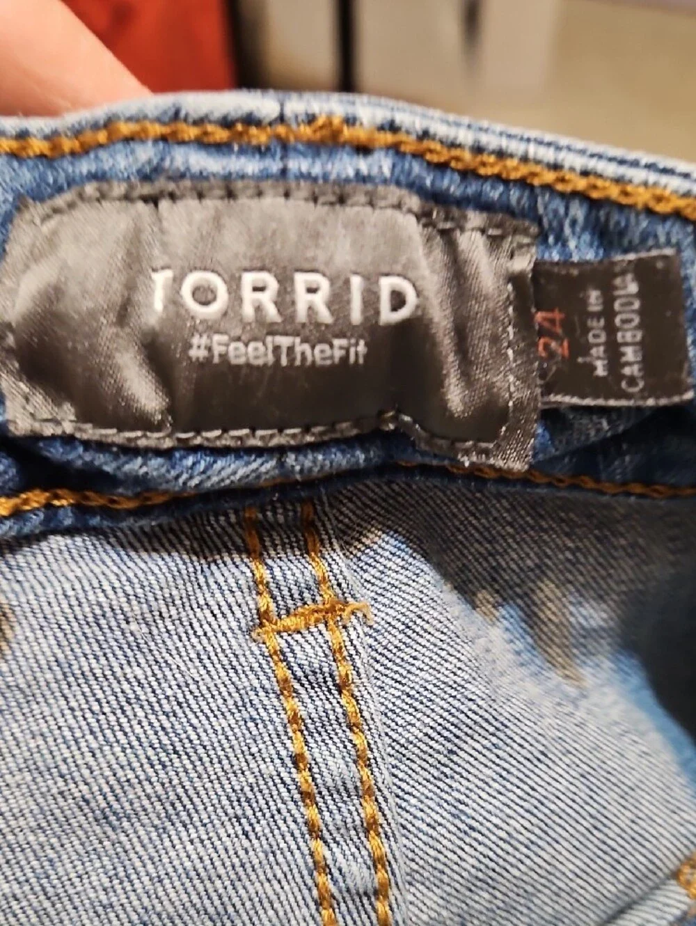 torrid cropped bermuda